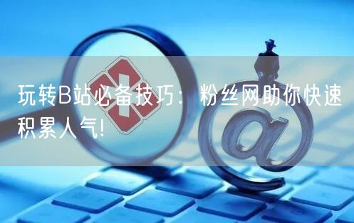 玩转B站必备技巧：粉丝网助你快速积累人气!